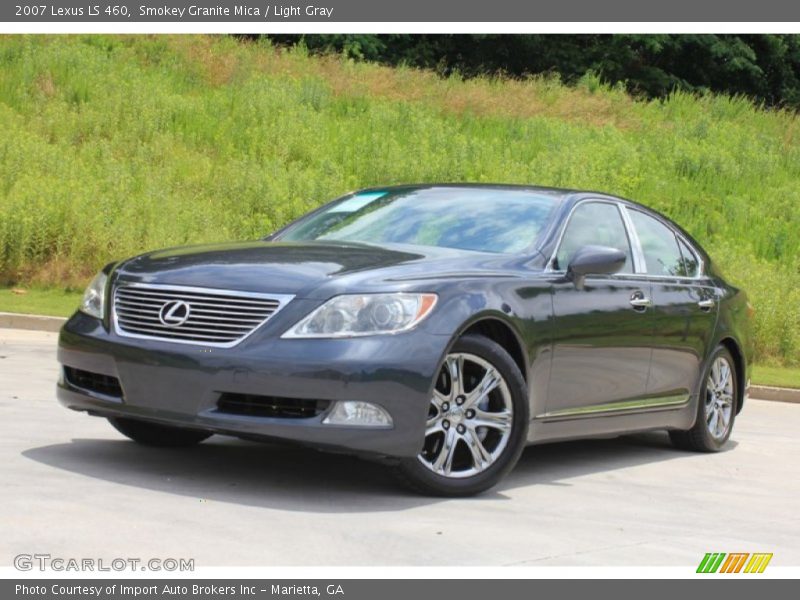 Smokey Granite Mica / Light Gray 2007 Lexus LS 460