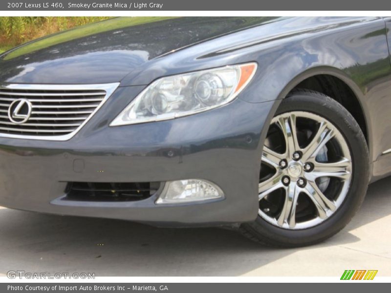 Smokey Granite Mica / Light Gray 2007 Lexus LS 460
