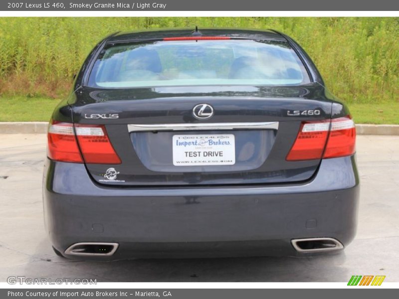 Smokey Granite Mica / Light Gray 2007 Lexus LS 460