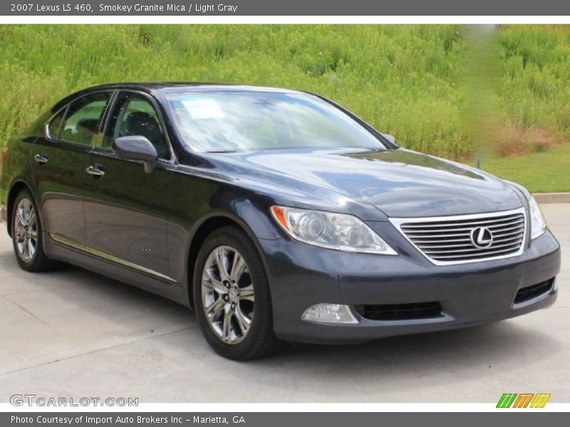 Smokey Granite Mica / Light Gray 2007 Lexus LS 460