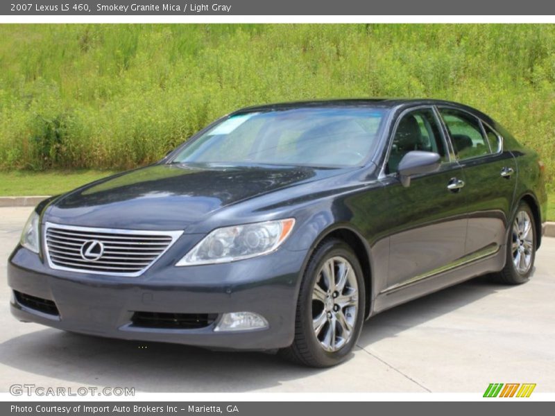 Smokey Granite Mica / Light Gray 2007 Lexus LS 460