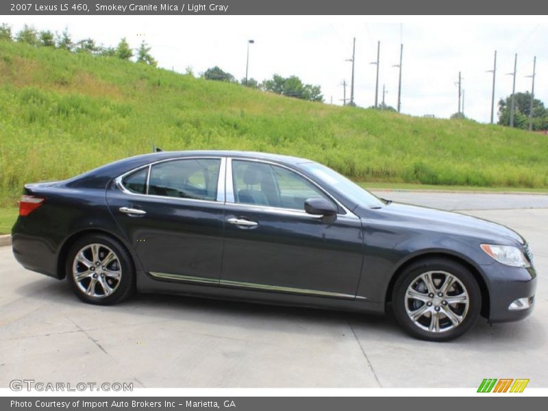 Smokey Granite Mica / Light Gray 2007 Lexus LS 460