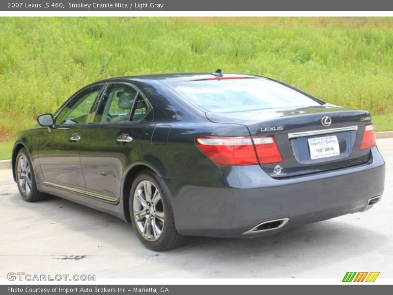 Smokey Granite Mica / Light Gray 2007 Lexus LS 460