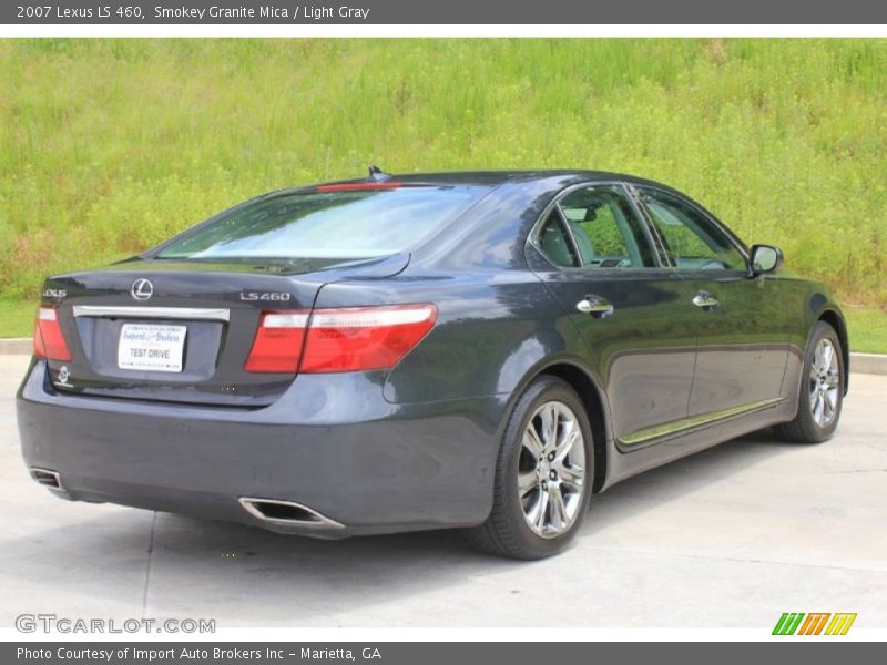 Smokey Granite Mica / Light Gray 2007 Lexus LS 460