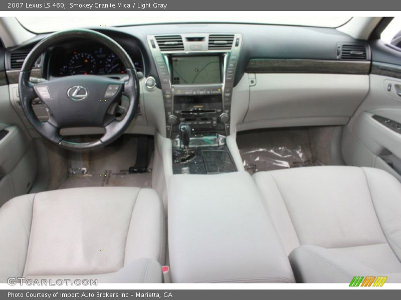 Smokey Granite Mica / Light Gray 2007 Lexus LS 460