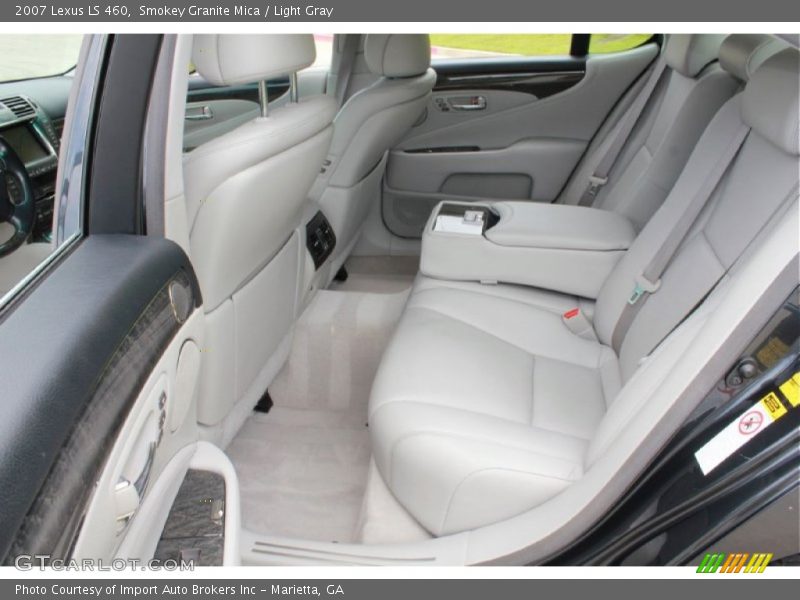 Smokey Granite Mica / Light Gray 2007 Lexus LS 460