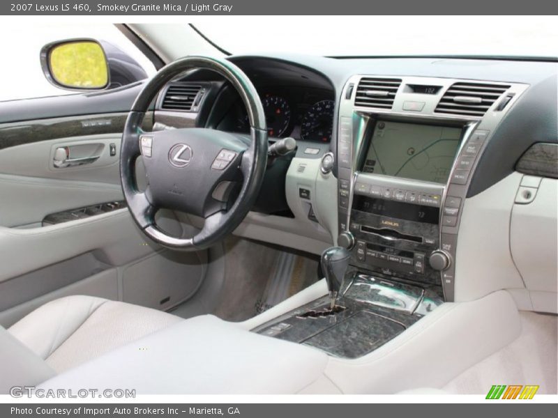 Smokey Granite Mica / Light Gray 2007 Lexus LS 460