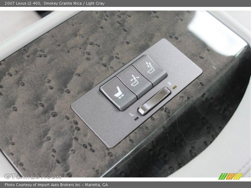 Smokey Granite Mica / Light Gray 2007 Lexus LS 460