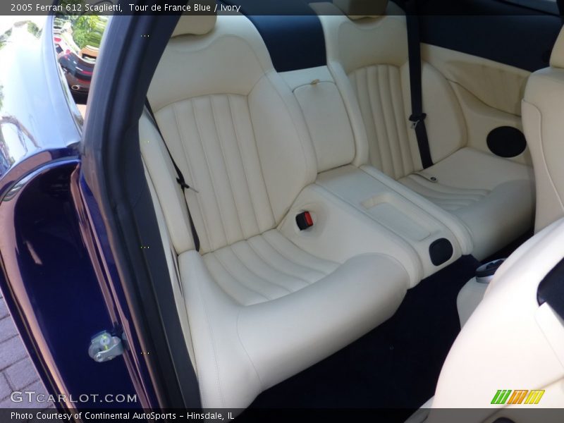 Rear Seat of 2005 612 Scaglietti 