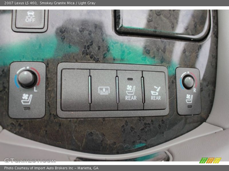 Smokey Granite Mica / Light Gray 2007 Lexus LS 460