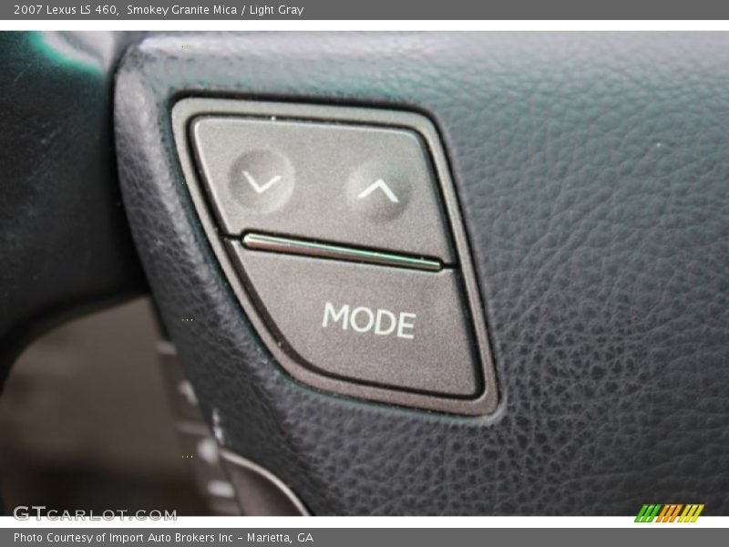 Smokey Granite Mica / Light Gray 2007 Lexus LS 460