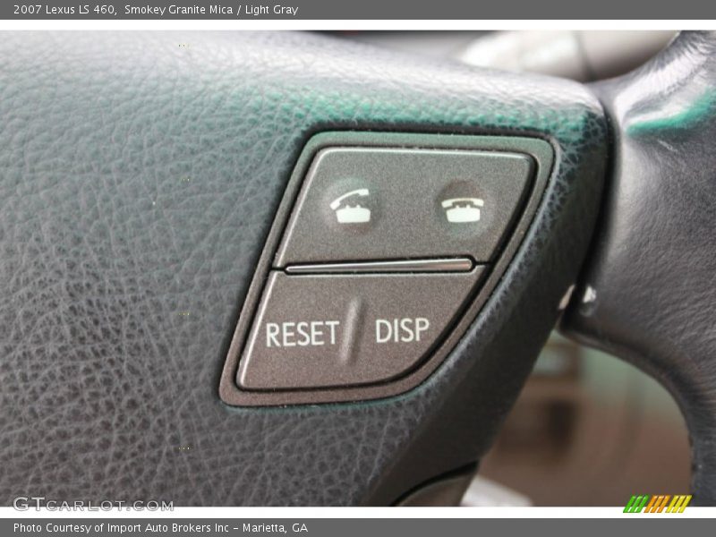 Smokey Granite Mica / Light Gray 2007 Lexus LS 460