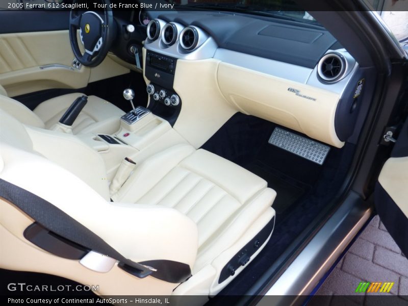 Dashboard of 2005 612 Scaglietti 