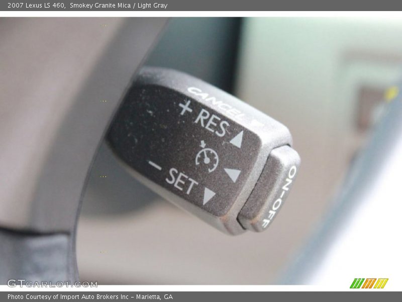 Smokey Granite Mica / Light Gray 2007 Lexus LS 460