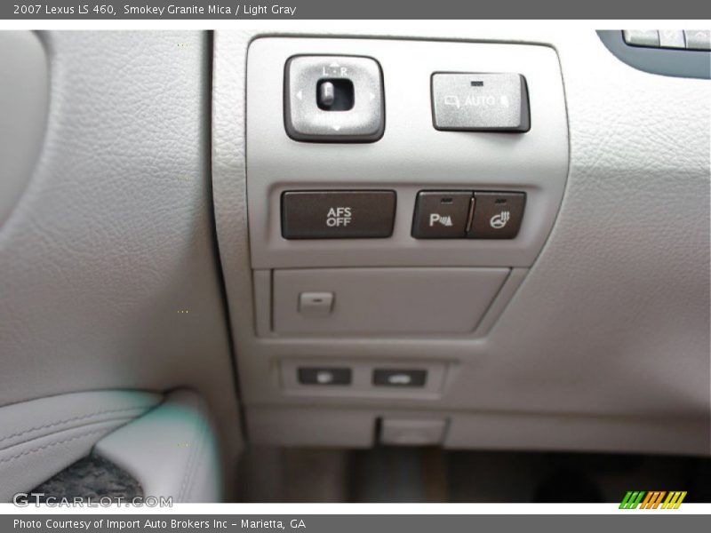 Smokey Granite Mica / Light Gray 2007 Lexus LS 460