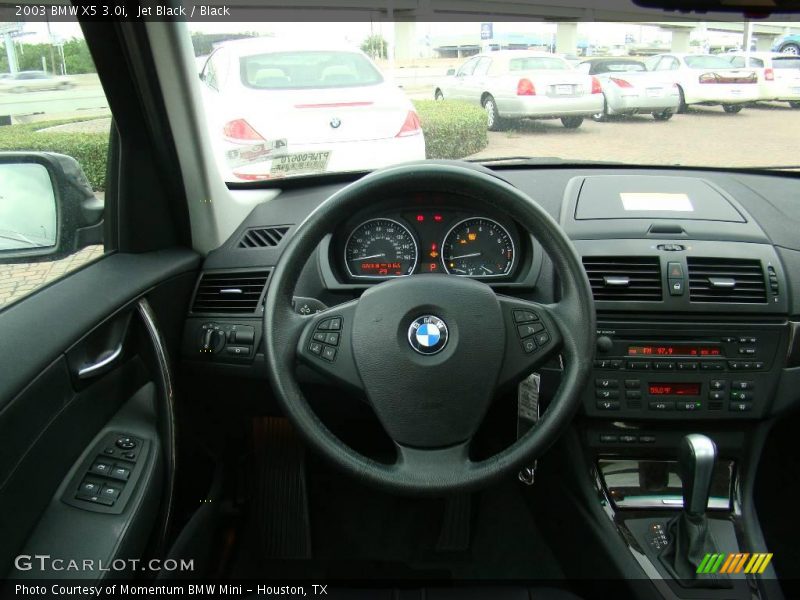 Jet Black / Black 2003 BMW X5 3.0i