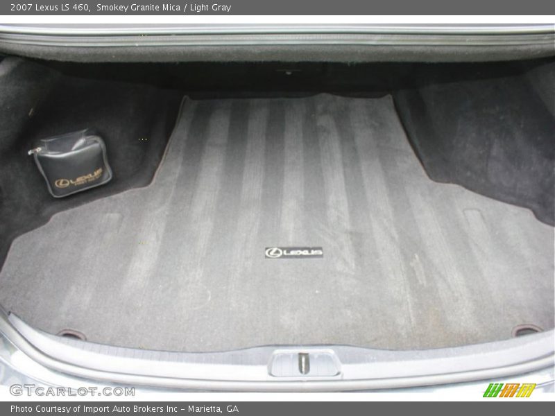 Smokey Granite Mica / Light Gray 2007 Lexus LS 460