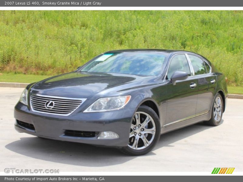Smokey Granite Mica / Light Gray 2007 Lexus LS 460