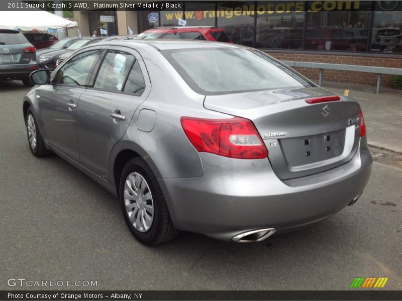 Platinum Silver Metallic / Black 2011 Suzuki Kizashi S AWD