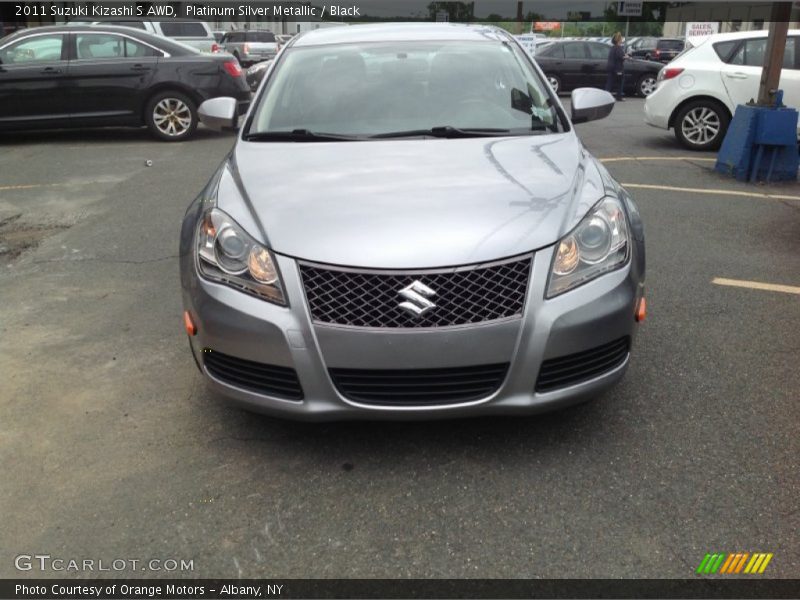 Platinum Silver Metallic / Black 2011 Suzuki Kizashi S AWD