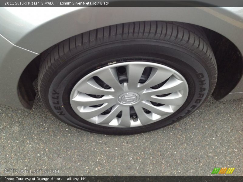 Platinum Silver Metallic / Black 2011 Suzuki Kizashi S AWD