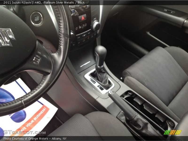 Platinum Silver Metallic / Black 2011 Suzuki Kizashi S AWD