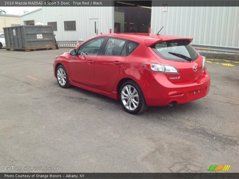 True Red / Black 2010 Mazda MAZDA3 s Sport 5 Door