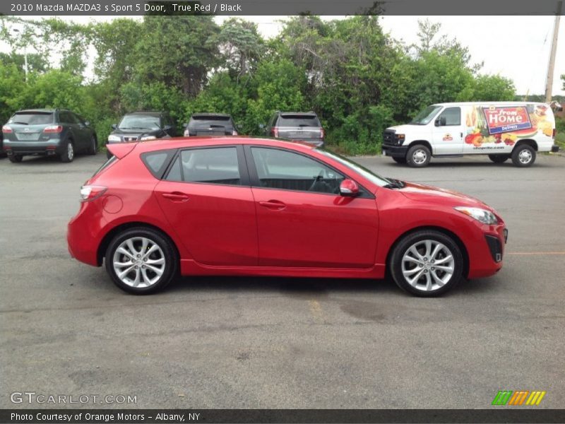 True Red / Black 2010 Mazda MAZDA3 s Sport 5 Door