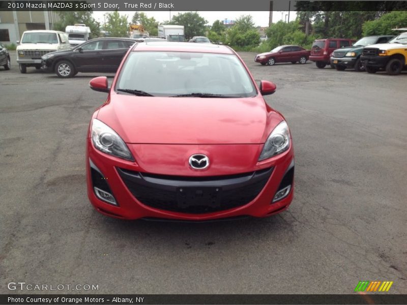 True Red / Black 2010 Mazda MAZDA3 s Sport 5 Door