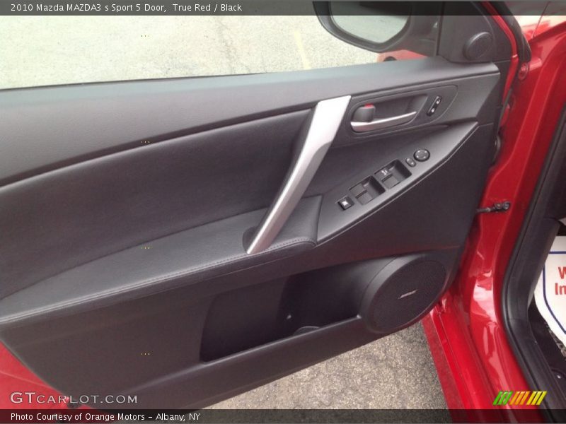 True Red / Black 2010 Mazda MAZDA3 s Sport 5 Door