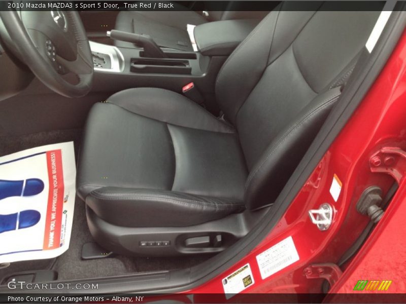 True Red / Black 2010 Mazda MAZDA3 s Sport 5 Door