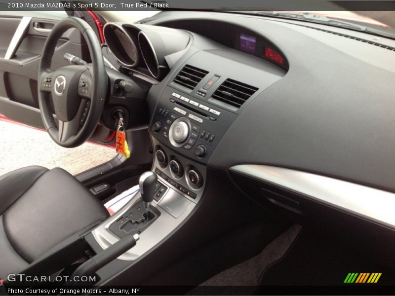 True Red / Black 2010 Mazda MAZDA3 s Sport 5 Door