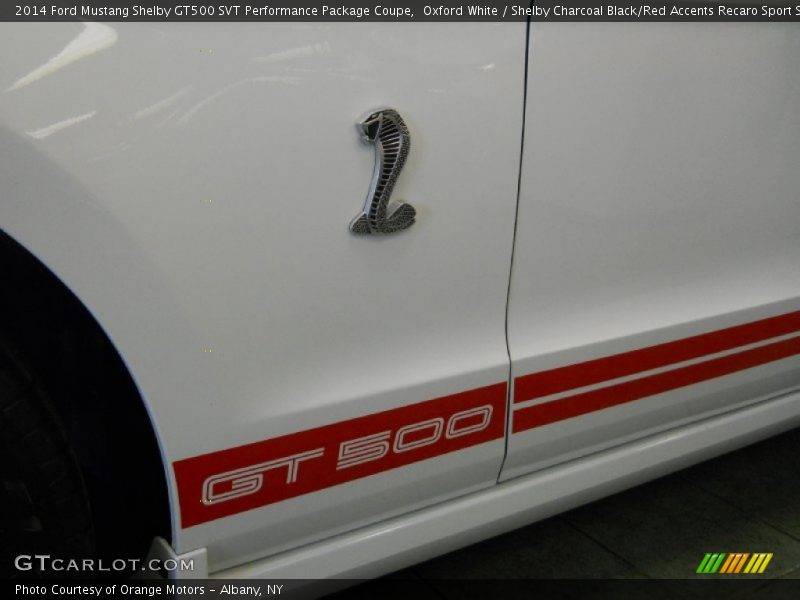  2014 Mustang Shelby GT500 SVT Performance Package Coupe Logo