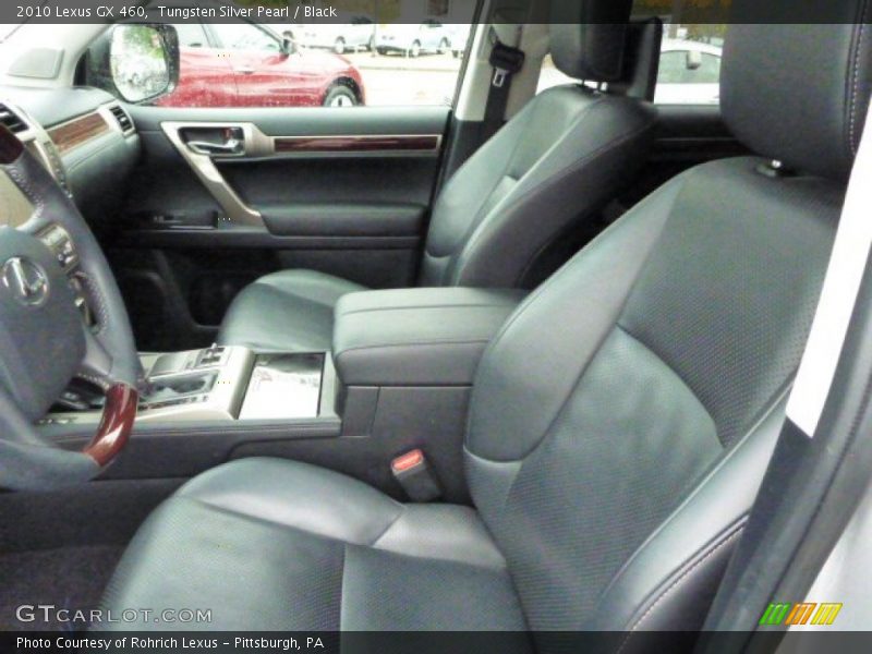 Tungsten Silver Pearl / Black 2010 Lexus GX 460
