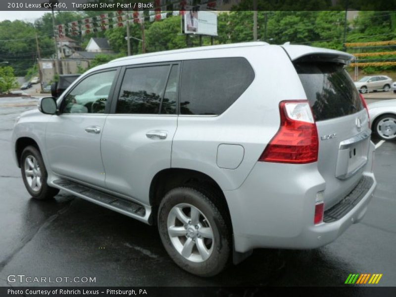 Tungsten Silver Pearl / Black 2010 Lexus GX 460