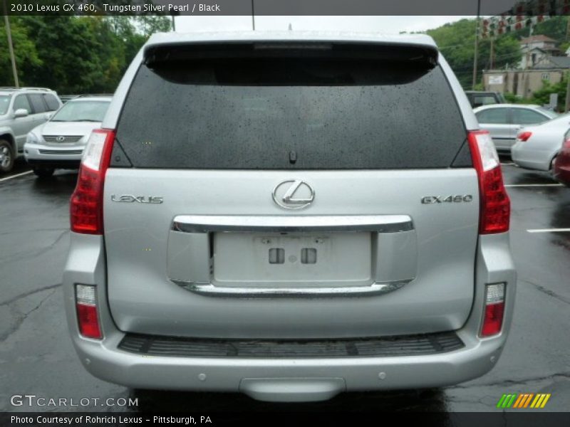 Tungsten Silver Pearl / Black 2010 Lexus GX 460