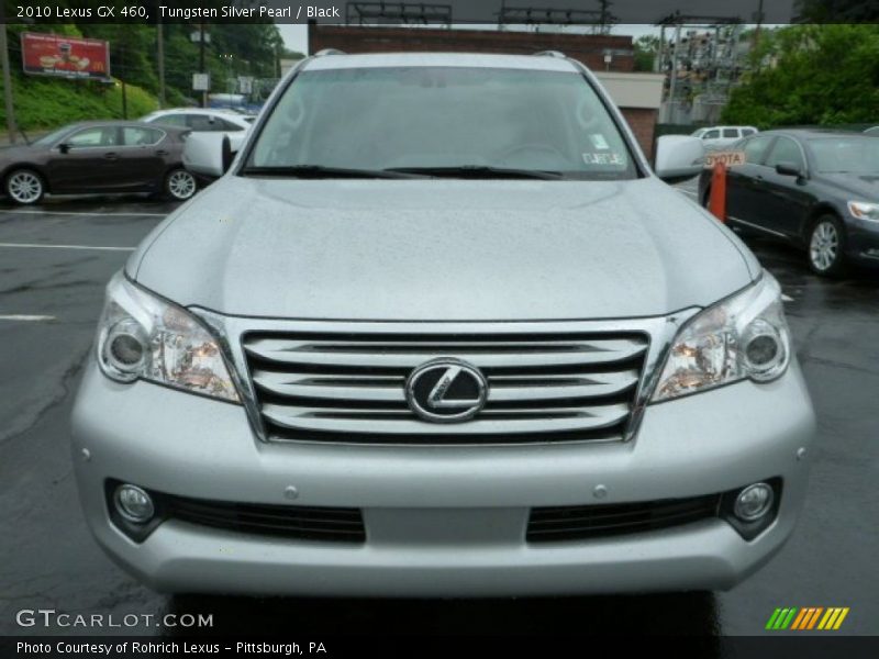 Tungsten Silver Pearl / Black 2010 Lexus GX 460
