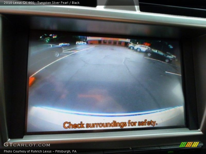 Tungsten Silver Pearl / Black 2010 Lexus GX 460