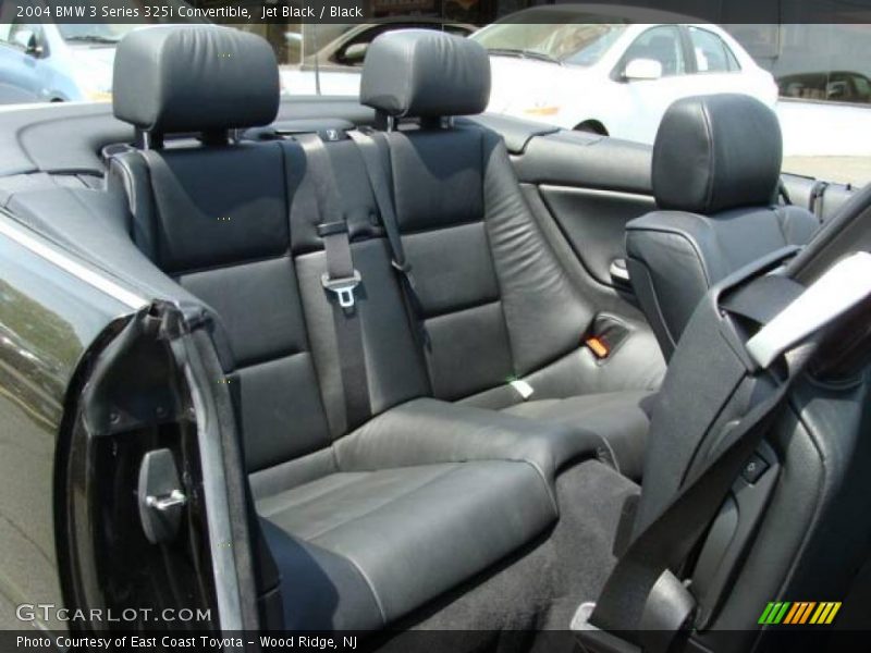 Jet Black / Black 2004 BMW 3 Series 325i Convertible