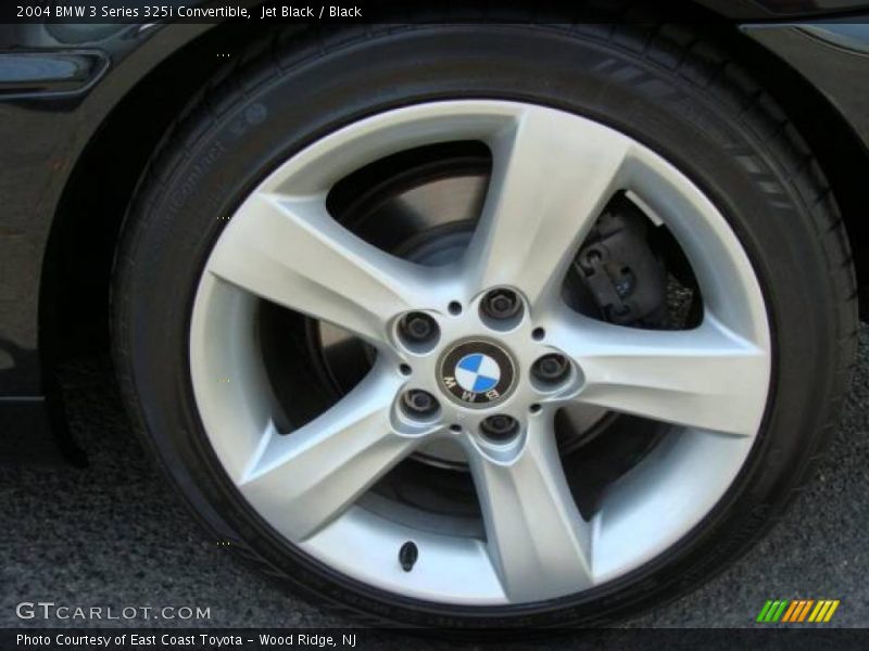 Jet Black / Black 2004 BMW 3 Series 325i Convertible
