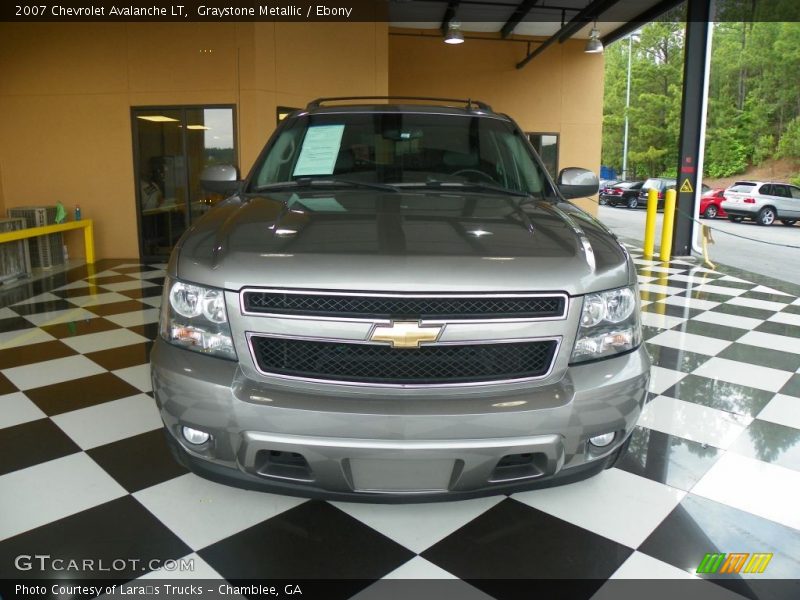 Graystone Metallic / Ebony 2007 Chevrolet Avalanche LT