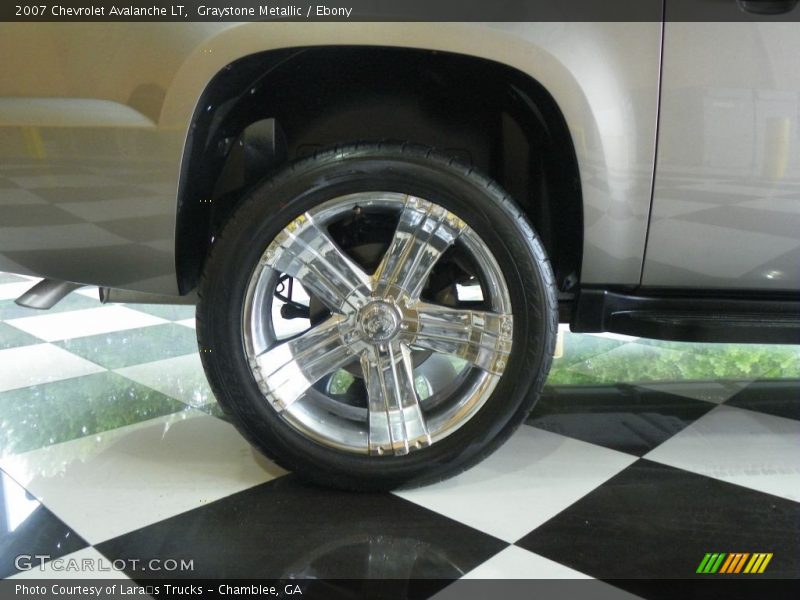 Graystone Metallic / Ebony 2007 Chevrolet Avalanche LT