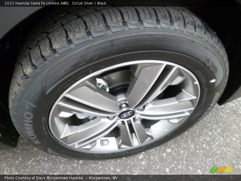  2013 Santa Fe Limited AWD Wheel