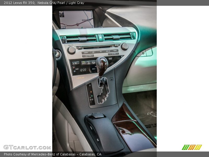 Controls of 2012 RX 350