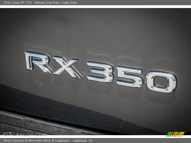  2012 RX 350 Logo