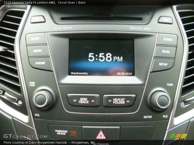 Audio System of 2013 Santa Fe Limited AWD