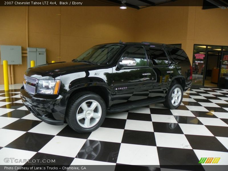 Black / Ebony 2007 Chevrolet Tahoe LTZ 4x4