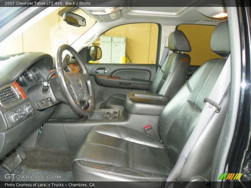 Black / Ebony 2007 Chevrolet Tahoe LTZ 4x4