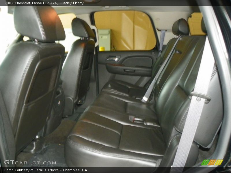 Black / Ebony 2007 Chevrolet Tahoe LTZ 4x4
