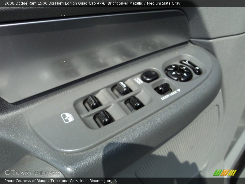 Bright Silver Metallic / Medium Slate Gray 2008 Dodge Ram 1500 Big Horn Edition Quad Cab 4x4